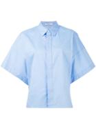 Astraet - Shortsleeved Shirt - Women - Cotton - One Size, Blue, Cotton