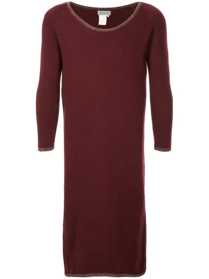 Yohji Yamamoto Vintage Knee-length Jumper - Red