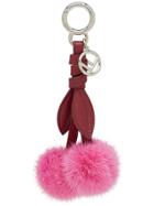 Fendi Cherry Bag Charm - Pink
