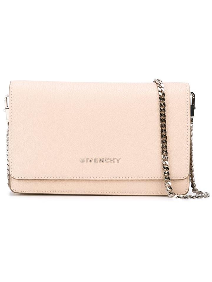Givenchy 'pandora' Crossbody Bag, Women's, Pink/purple, Calf Leather
