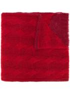 Maison Margiela Loose Knit Scarf - Red