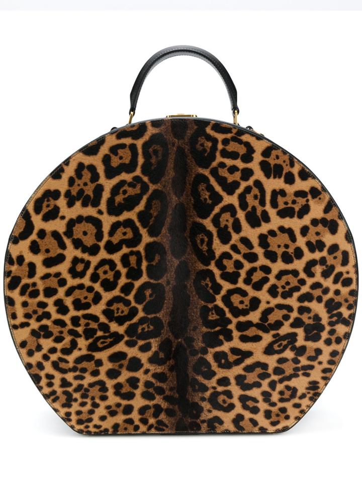 Saint Laurent Mica Hat Bag - Black