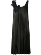 P.a.r.o.s.h. - Pleated Dress - Women - Polyester - 36, Black, Polyester