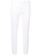 Joseph Cropped Slim-fit Trousers - White
