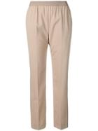 Agnona Elasticated Waist Trousers - Neutrals