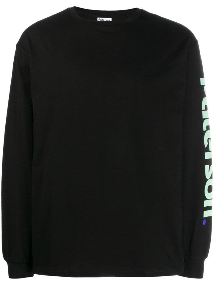 Paterson. Printed Logo Shirt - Black