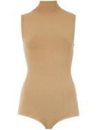 Nk Turtle Neck Tricot Body - Nude & Neutrals