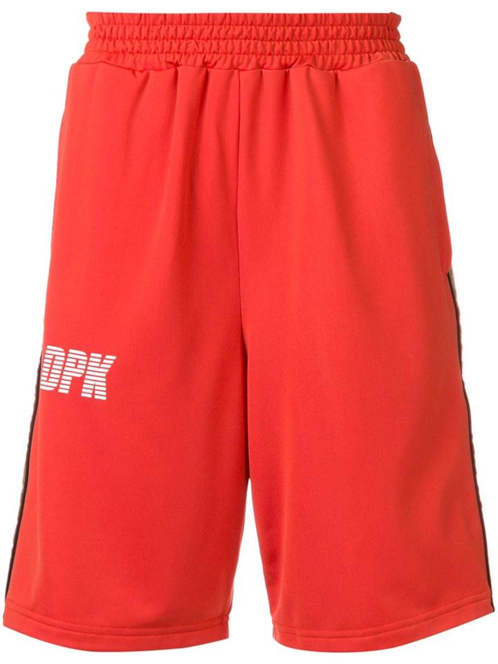 Paura Basic Track Shorts - Orange