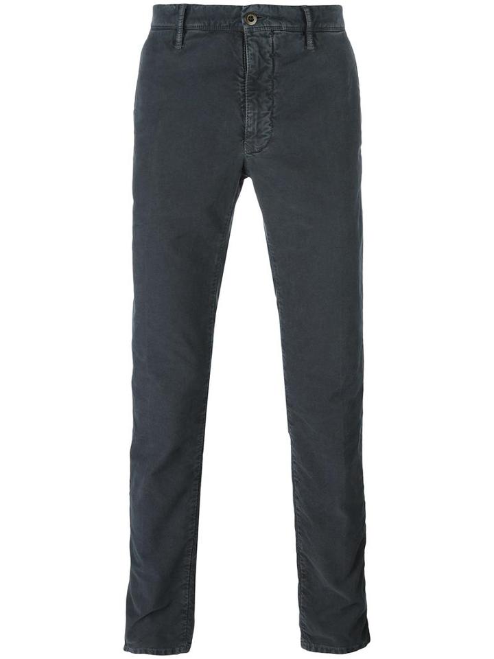 Incotex Slim-fit Trousers, Men's, Size: 31, Grey, Cotton/spandex/elastane