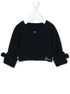 Lapin House - Collarless Cropped Jacket - Kids - Cotton/spandex/elastane - 6 Yrs, Girl's, Blue