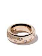 Pomellato 18kt Rose Gold Iconica Diamond Medium Band Ring -