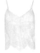 Ermanno Scervino - Lace Cami Top - Women - Polyamide - 42, White, Polyamide