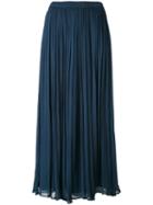 Mes Demoiselles - Pleated Skirt - Women - Viscose - 36, Blue, Viscose