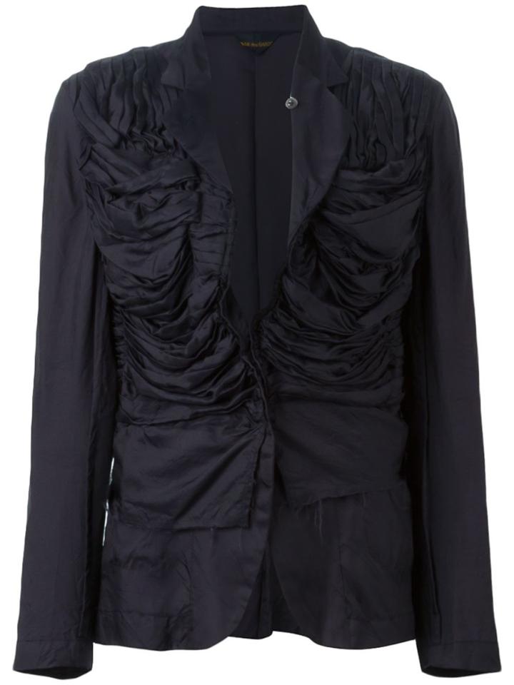 Comme Des Garçons Vintage Inside Out Jacket - Black