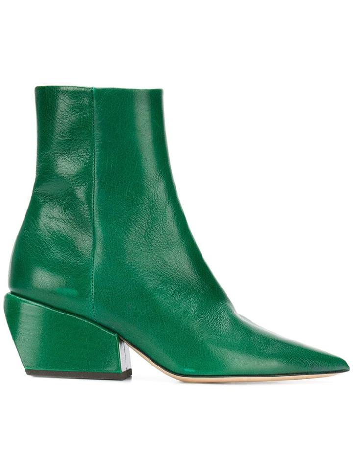 Petar Petrov Sarah Ankle Boots - Green