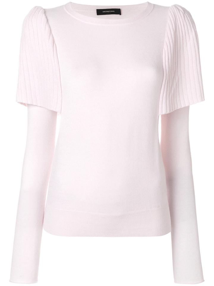 Unconditional Angle Jumper - Pink & Purple