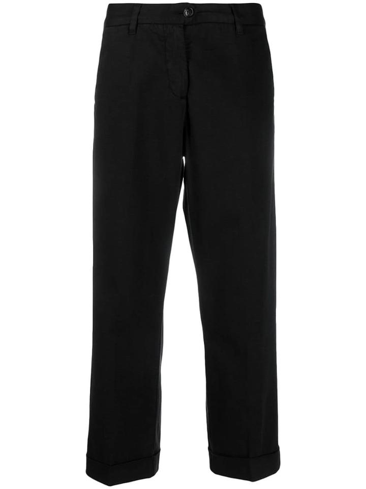 Woolrich Cropped Trousers - Black