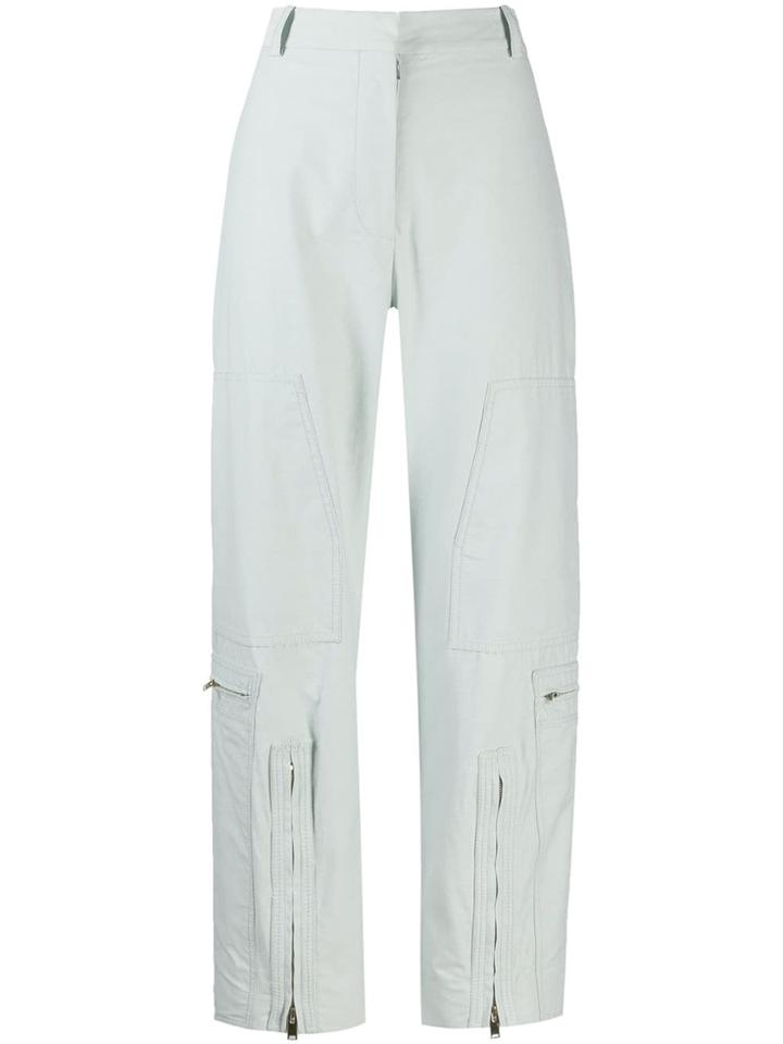 Stella Mccartney Straight-leg Cargo Trousers - Green