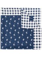 Weekend By Max Mara Ribbon Check Scarf - Blue