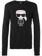 Karl Lagerfeld Karl Ikonic Sweatshirt - Black
