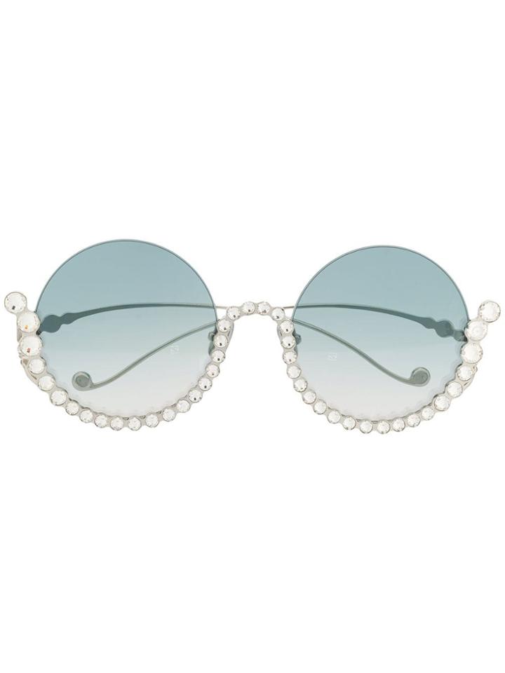 Anna Karin Karlsson Full Moon Sunglasses - Silver