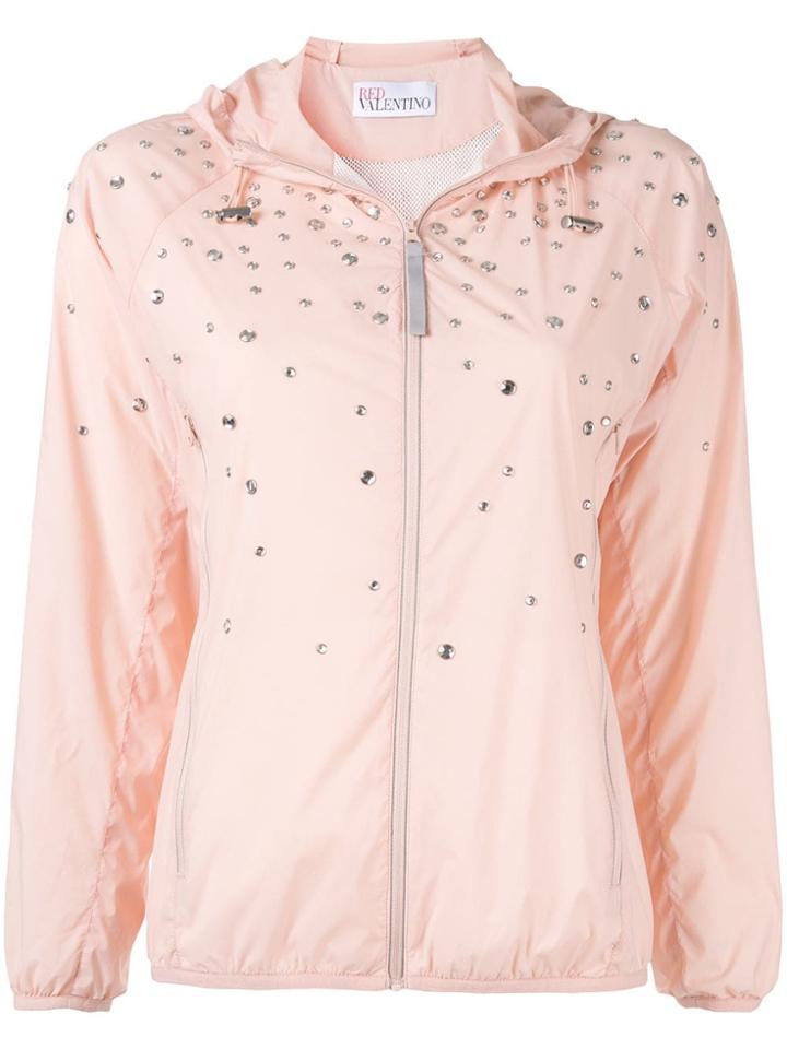 Red Valentino Studded Windbreaker - Pink