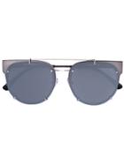 Vera Wang Round Frame Sunglasses, Women's, Grey, Metal (other)