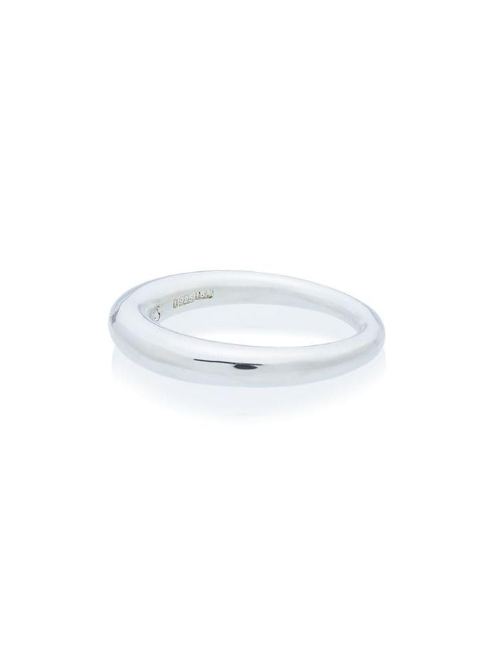 All Blues Sterling Silver Hungry Snake Ring - Metallic