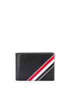 Thom Browne Striped Billfold Wallet - Black