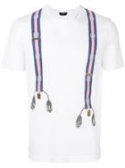 Fendi Graphic Print T-shirt - White