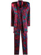 Versace Pre-owned 1980's Jumpsuit & Blouse - Red