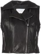 Strateas Carlucci 'fracture Anarchy' Vest, Women's, Size: Large, Black, Lamb Skin