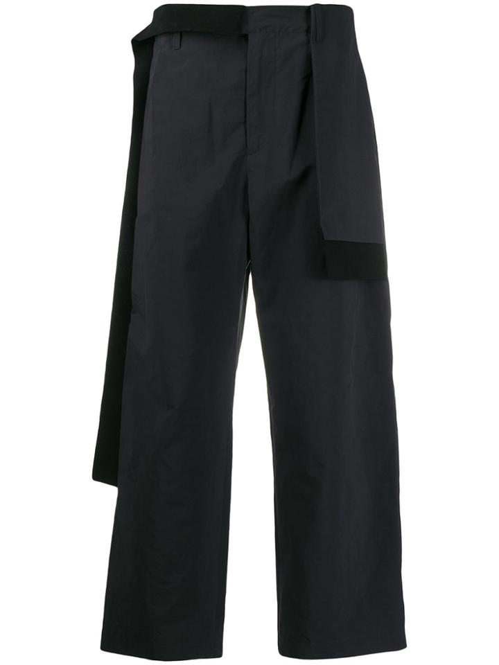 Craig Green Nylon Rib Trousers - Black