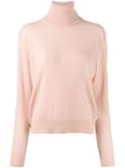 Laneus Turtle Neck Sweater - Pink