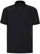 Prada Short-sleeve Polo Top - Black
