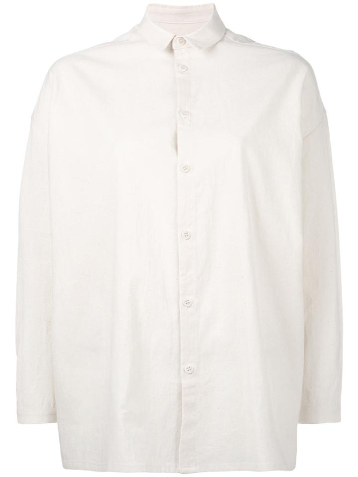 Toogood - Classic Shirt - Women - Cotton - 0, Nude/neutrals, Cotton