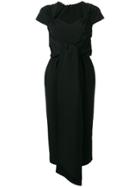 Stella Mccartney Belted Midi Dress - Black