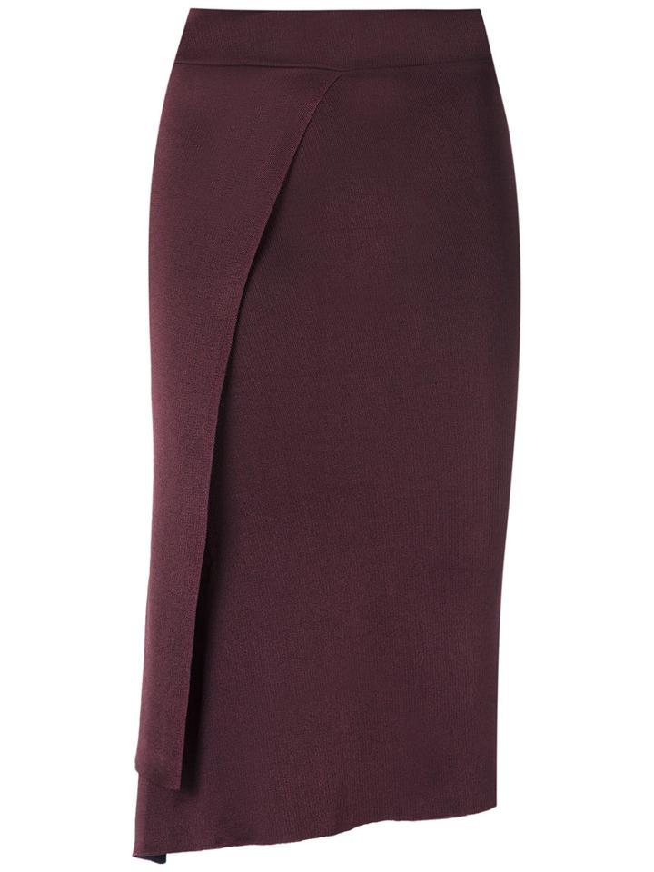 Cecilia Prado - Knitted Skirt - Women - Acrylic/lurex/viscose - P, Pink/purple, Acrylic/lurex/viscose