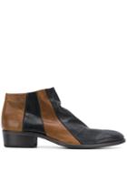 Fiorentini + Baker Two Tone Ankle Boots - Black
