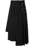 Yohji Yamamoto Wrapped Pleated Skirt