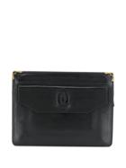 Cartier Vintage Embossed Logo Clutch - Black