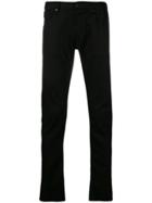 Emporio Armani Slim Fit Trousers - Black