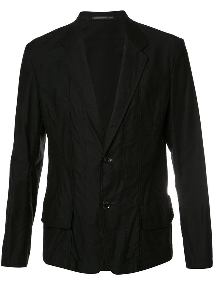 Yohji Yamamoto Slouched Blazer - Black