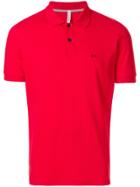 Sun 68 Short Sleeved Polo Shirt - Red