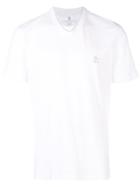Brunello Cucinelli Layered Effect Neckline T-shirt - White