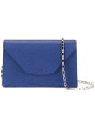 Valextra Mini 'iside Chain' Crossbody Bag, Women's, Blue