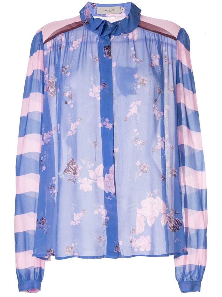 Preen Line Floral Grace Blouse - Purple