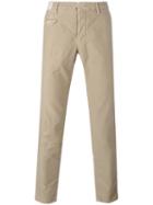 Incotex Skinny Trousers, Men's, Size: 35, Nude/neutrals, Cotton