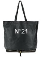 Nº21 Big Foldable Shopper Bag - Black