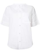 Julien David - Circular Shirt - Women - Cotton - M, White, Cotton